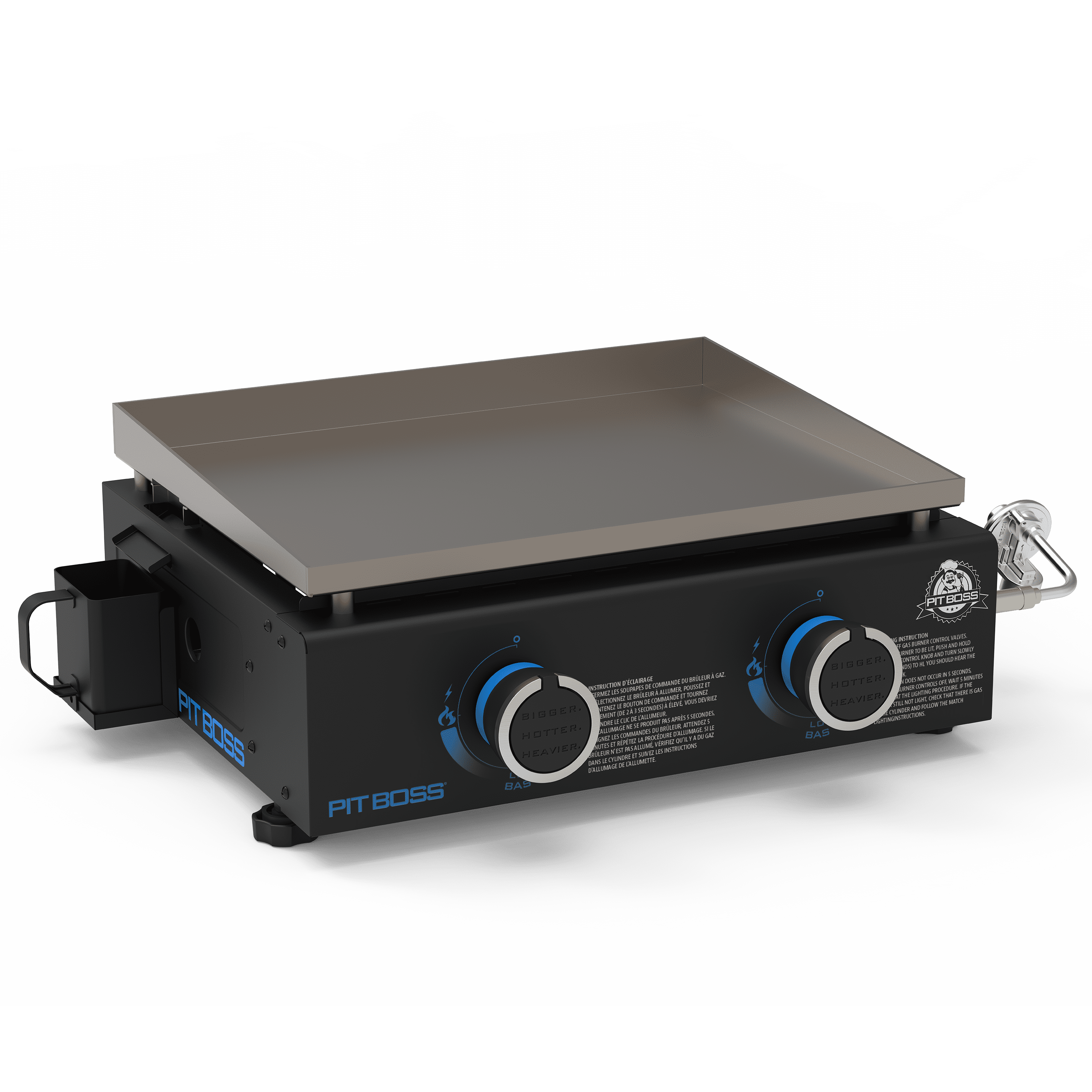 Pit Boss 2-Burner Tabletop Propane Gas Griddle with Cover