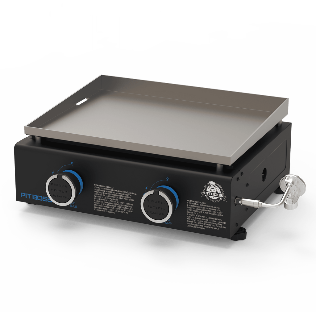 Pit Boss 2-Burner Tabletop Propane Gas Griddle with Cover