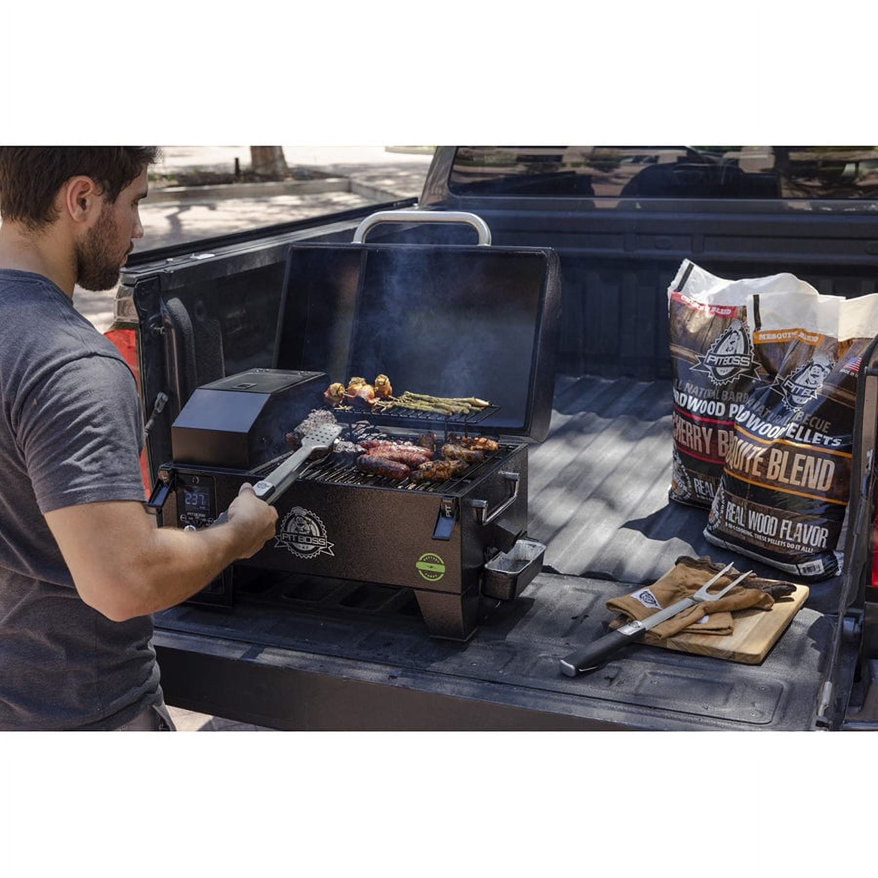 Pit Boss Portable Battery Powered Wood Pellet Grill