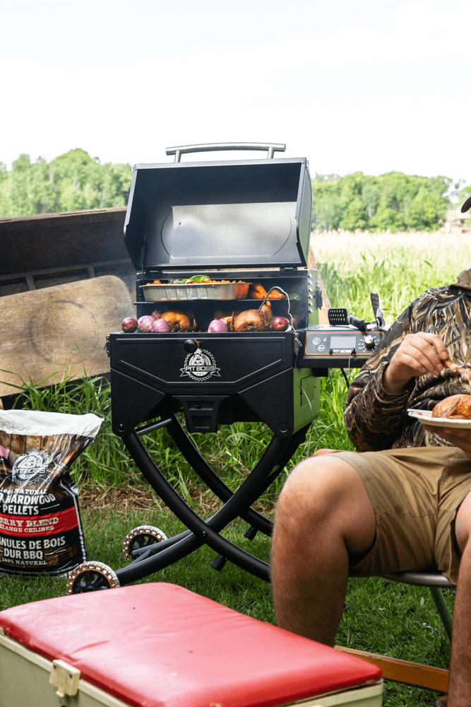 Pit Boss Sportsman Portable Wood Pellet Grill - Cover Included