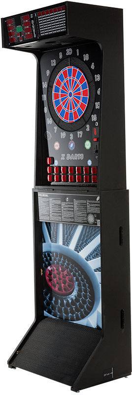 X Darts Dartautomat Standgerät Mit Über 300 Spielen Und Bis Zu 8 Spielern LED-Technologie