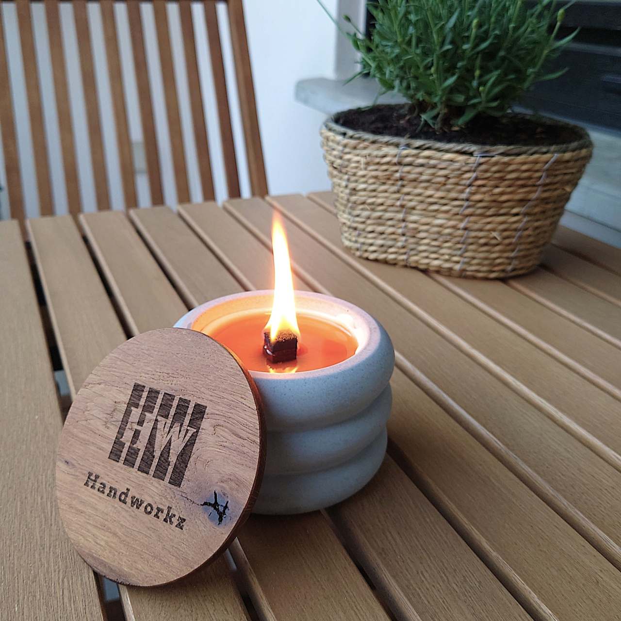 Fogo | Wachsfresser Ø=10cm aus Beton