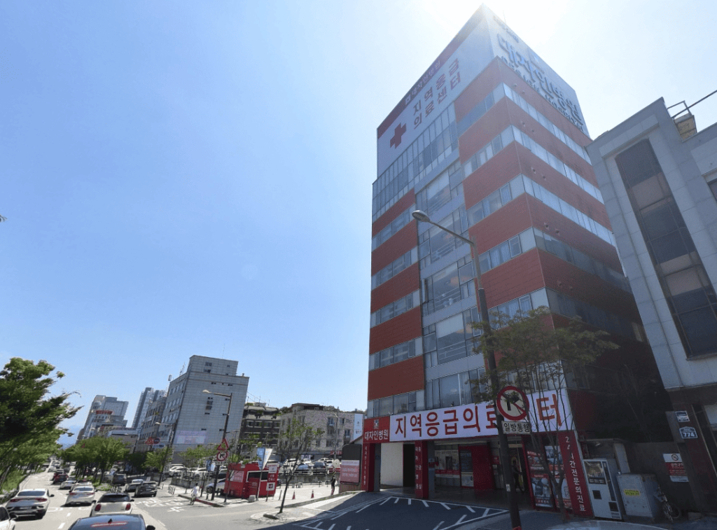 대자인병원 지도 사진