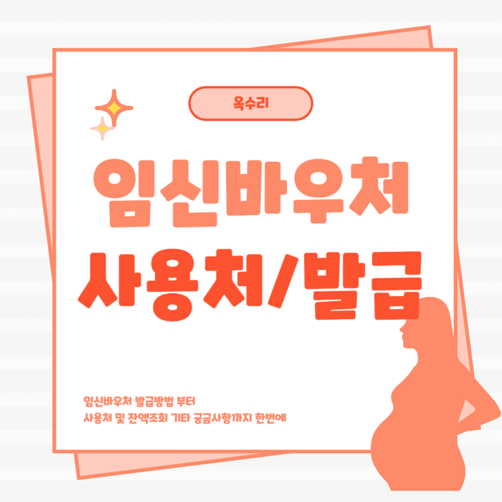 임신바우처 카드 이미지