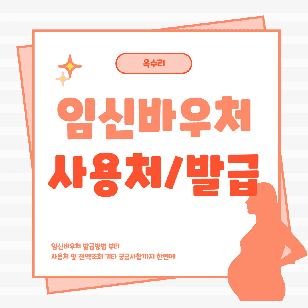 임신바우처 카드 이미지
